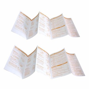 高品质A4目录印刷定制彩色公司传单手册和纸板小册子低价 - Product Image 3