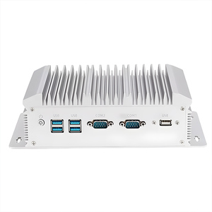 4 * USB Fanless Industrial Mini PC I5 10210U I7 10510Ui Multi-Operating <strong>System</strong> Embedded Mini <strong>Computer</strong> - Product Image 1