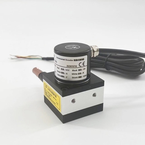 0-1000mm Medición de desplazamiento Salida de señal analógica Codificador de cadena IP54 Codificador de cable de dibujo - Product Image 2