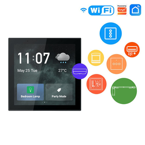 X407 Productos para el hogar inteligente de 4 pulgadas Tuya Smart Home Automation Dispositivo Zigbee Smart Home Zigbee Gateway Panel de control Alexa incorporado - Product Image 3