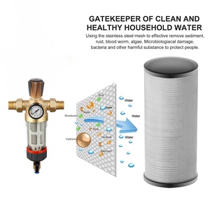 水预过滤器沉渣过滤器用于井水软管沉渣过滤器可重复使用的旋下来沉渣水过滤器，预过滤系统P - Product Image 2
