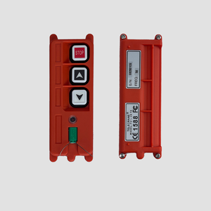 Ricevitore-trasmettitore 2 pulsanti telecomando industriale per gru controllo Wireless impermeabile codice fisso - Product Image 6