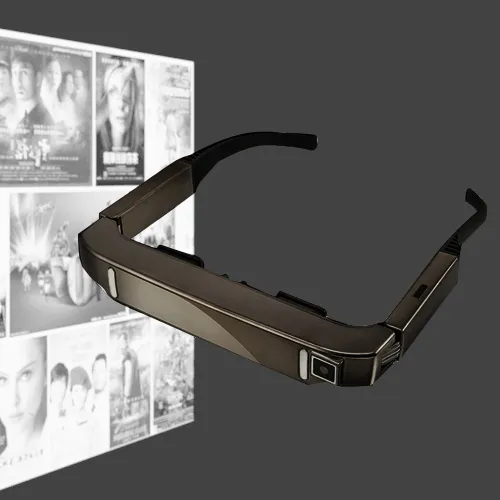 Yüksek kaliteli görüş-800 Android 4.4 1GB + 2GB süper akıllı Retina gözlük 3D VR sanal gerçeklik kulaklık