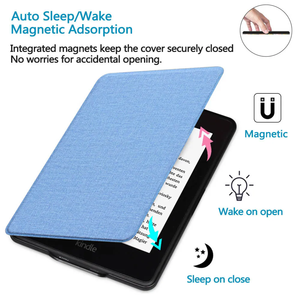EReader Cover for Kindle Paperwhite 12th Gen 2024 Colorsoft Case 7 Inch Auto Wake Sleep TPU <strong>Flexible</strong> <strong>Shell</strong> with Hand Support - Product Image 6