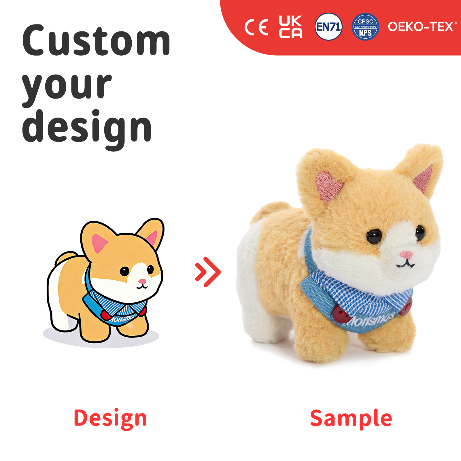 Animal de Peluche Personalizado