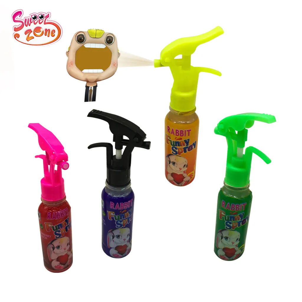 Funny Toy Fire Extinguisher Shape Spray Liquid Candy