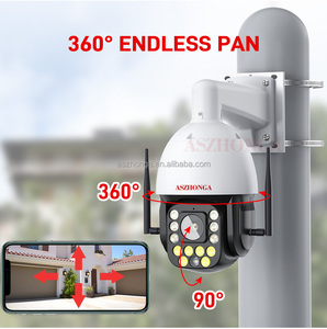 8MP 5MP 2MP ซูม4K HD PTZ 50X Infinite Rotation เลเซอร์โปรแกรม IR Night Vision กลางแจ้ง360ใหม่8นิ้วกล้อง4G WIFI - Product Image 6