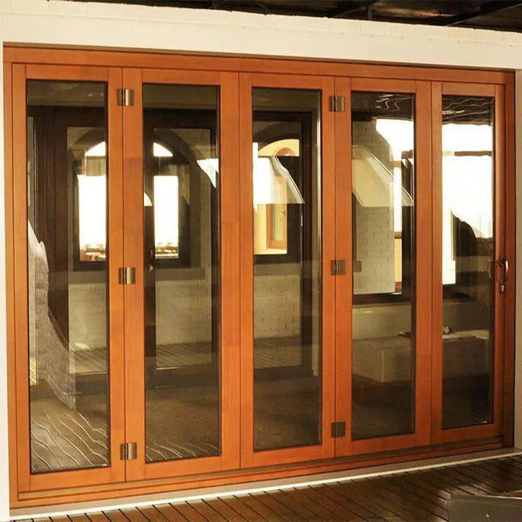 木製ドアY-TOP最新メインゲート木製ドアデザインアルミクラッド木製住宅用木製フレンチドア