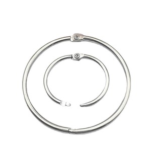 Vòng Sách Kim Loại Vòng Bìa Sách Đóng Bìa Vòng Sách Lá Rời Cho Sổ Giấy Bìa Sách Nhiều Kích Cỡ Vết Bẩn - Product Image 6