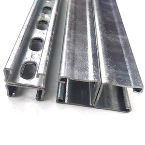 溶融亜鉛めっき鋼チャンネル41x41天井Cチャンネルソーラーサポートシステムカスタマイズ - Product Image 5