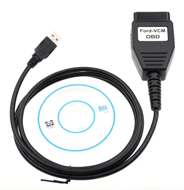 Ferramenta de varredura obd vcm, ferramenta de diagnóstico automotivo para ford vcm