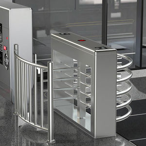 Tornello Semiautomatico a Altezza Vita con Riconoscimento Facciale, Lettura Codice QR e Tessera, Bidirezionale, in Acciaio Inox IP54 - Product Image 4