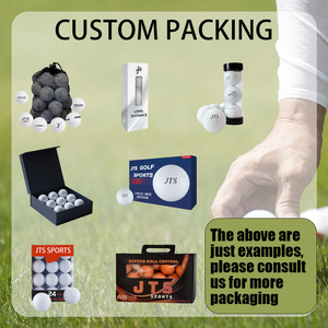 OEM fabrika fiyat özel 2 katmanlı üretan Surlyn Golf topu yumuşak yüksek kaliteli düz/haddeleme topları uygulama ve maç için - Product Image 5