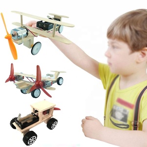 Elektrikli DIY Model seti uçak/çift kanatlı/araba modeli erken öğrenme eğitici oyuncak - Product Image 1