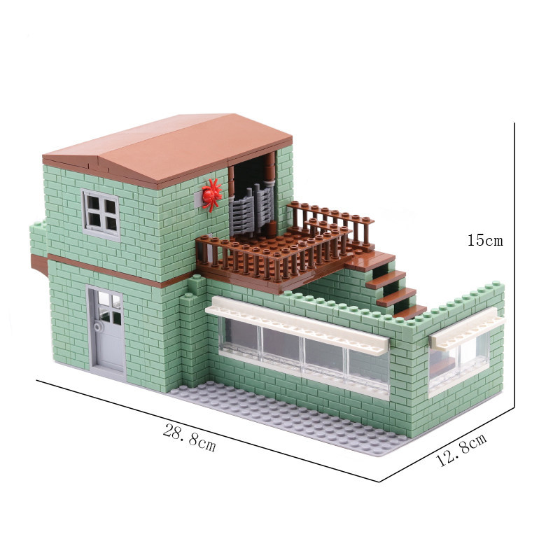 Abandoned little building-432 pcs