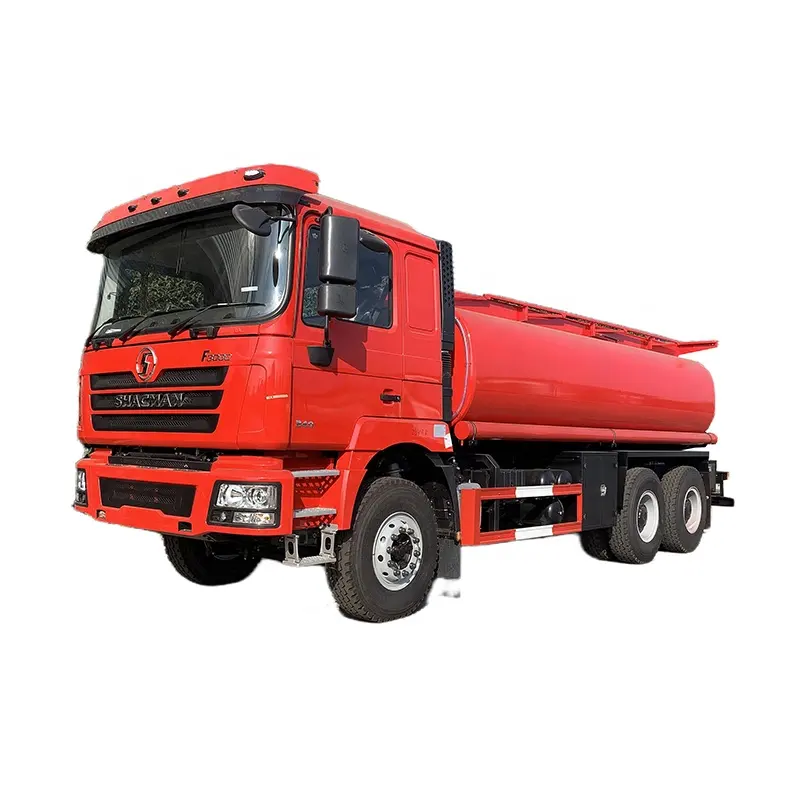 Di alta qualità SHACMAN veicoli 6x4 carburante camion cisterna olio camion serbatoio 380hp capacità di trasporto olio Diesel serbatoio di carburante vendita