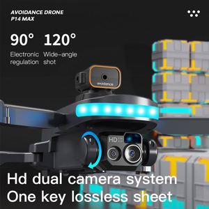 AZ Hot P14 Pro Mini RC 4K <strong>Drone</strong> <strong>With</strong> <strong>Camera</strong> HD Avoidance Resistance Optical Flow Positioning GPS <strong>Drone</strong> for Adult and Kid - Product Image 6