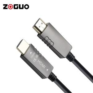 Fabrika fiyat Fiber optik ses TV vericisi kablo HDMI tel rulo 4K çözünürlük 100 için iletişim kabloları m PVC ceket - Product Image 3