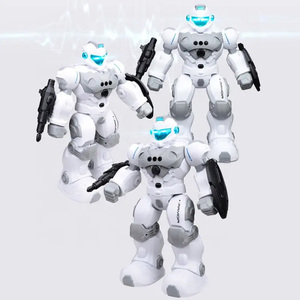 Gesture Control RC Robot blindato Guardian BG1528 2.4G Smart Auto Demo programmazione giocattoli robotici con musica leggera - Product Image 3