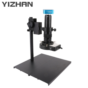 Microscopio Monocular YIZHAN 180X soporte de lente de montaje en C para soldadura PCB teléfono celular reloj de computadora reparación de joyería - Product Image 1