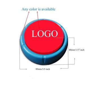 Venta caliente divertido SÍ y No Botón de hablar sonido personalizado voz botón fácil sonido respuesta zumbador múltiples botones de sonido - Product Image 2