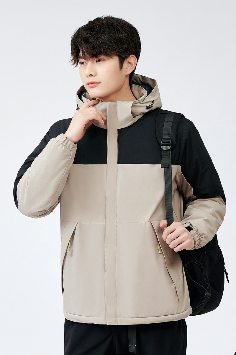 Men Beige with Black