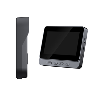 4.3 Inch Smart Video Doorbell Cam Free Wiring <strong>Security</strong> Video <strong>Intercom</strong> <strong>System</strong> No APP Waterproof Doorbell Camera - Product Image 5