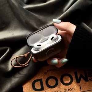 Rapçi Travis Scott Airpods 2 3 nesil kabuk kapak için Apple Airpods Pro kulaklık koruyucu hava bakla saydam - Product Image 2