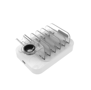 Travel <strong>Multiple</strong> 60W 4 <strong>USB</strong> a and 2 Type C PD Fast Charging <strong>Adapter</strong> 6 Ports Hub <strong>USB</strong> Charge Dock Stand Station - Product Image 2