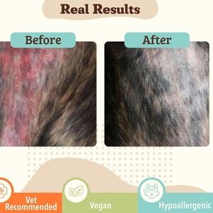 علاج حساسية جلد الحيوانات الأليفة مضاد للحكة ملحق لتخفيف الحساسية يدعم مضغ الكلاب مع أوميجا 3/ - Product Image 3