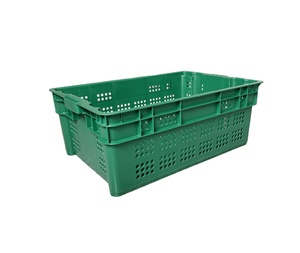 Wholesale Price <strong>Nesting</strong> <strong>Crate</strong> 23.6&quot; X 15.7&quot; X 8.67&quot; Reusable Heavy Duty Plastic <strong>Crate</strong> for Fruit and Vegetable - Product Image 1