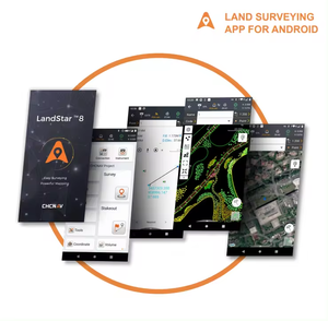 Leistungs starke RTK-Felds oftware CHC Landstar8 Android OS APP-Programm für RTK GNSS-Vermessungs job