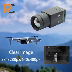 Cámara analógica RCIR22640 con lente de 9,1mm 640*512 USB Dome CMOS Sensor H.265 Módulo de imagen térmica de compresión de video - Product Image 3