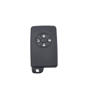 Eccellente guscio chiave Auto Auto 4 pulsanti chiave a distanza sostituzione guscio nero - Product Image 1
