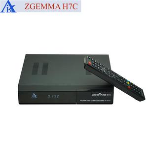 Decodificador de TV 4K satélite + caja de TV doble terrestre/por cable DVB s2x/S2 + doble DVB T2/c zgemma h7c compatible con CI Plus y CA - Product Image 5