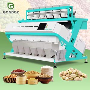 Grano de café Color Selección óptica Arroz Clasificación de plástico Clasificador de color Máquina de precio para frijol - Product Image 1