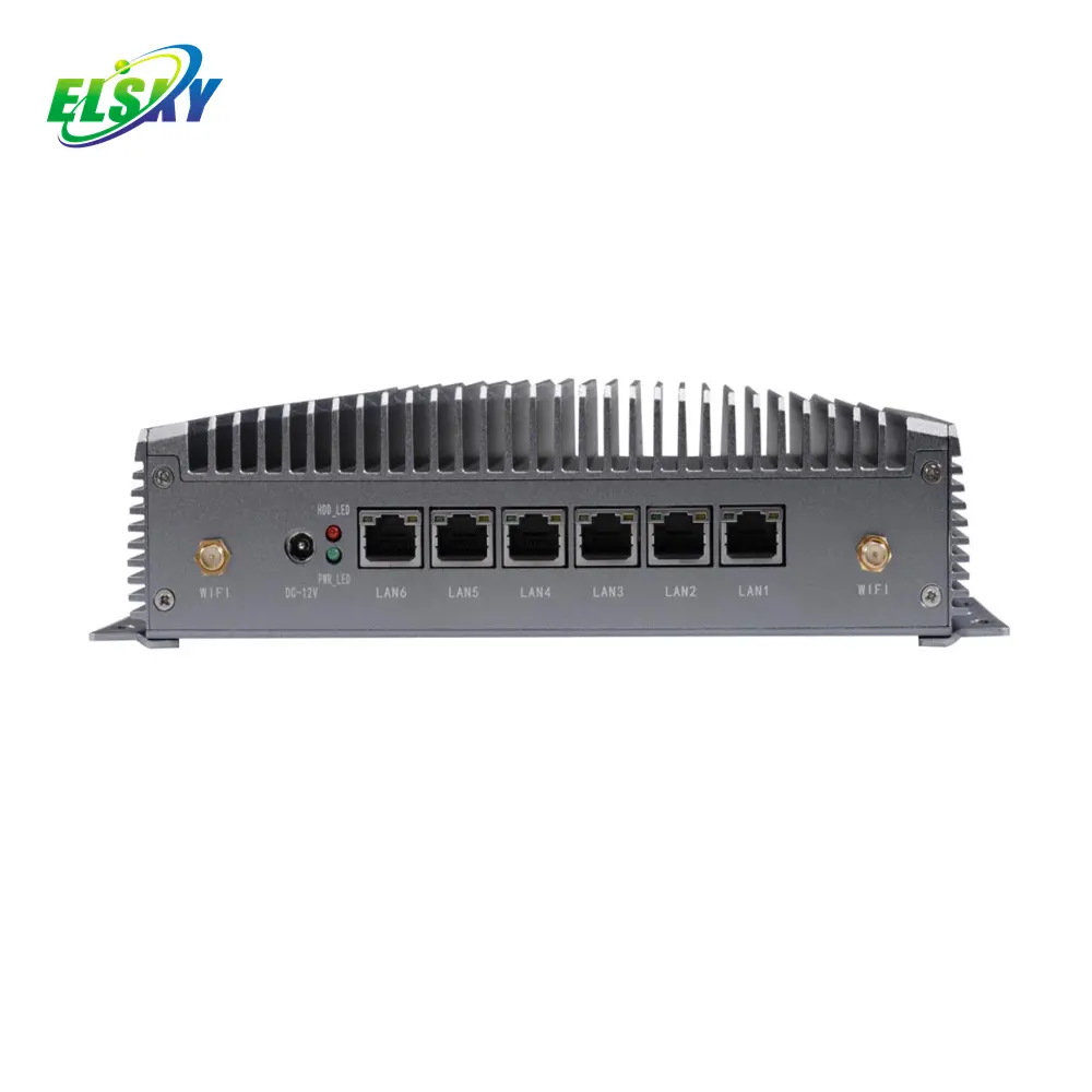 ELSKY Network Pc M780 dengan CPU Kaby Lake 7th Gen CORE I3 7100U VGA HD_MI 1.4 Mendukung 4K Display 6 * USB 2 * COM RS232 DC 12V