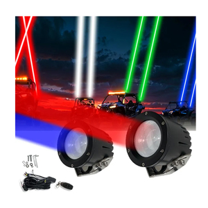 3&quot; RGBw Remote Control Offroad Laser <strong>LED</strong> Whip Lights Sky Tracer for ATV UTV Polaris Can Am Epxpedition - Product Image 1