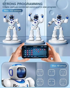 大サイズスマートRCロボット玩具リモートコントロールプログラマブルロボットAPP制御 - Product Image 2