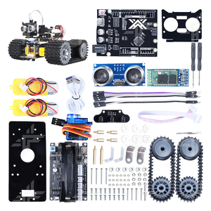 Eparthub Smart Tank Car Robot with Line Tracking <strong>Bluetooth</strong> <strong>and</strong> U-Bot Tracked Chassis V2.0 Kits for Programmable Projects - Product Image 2