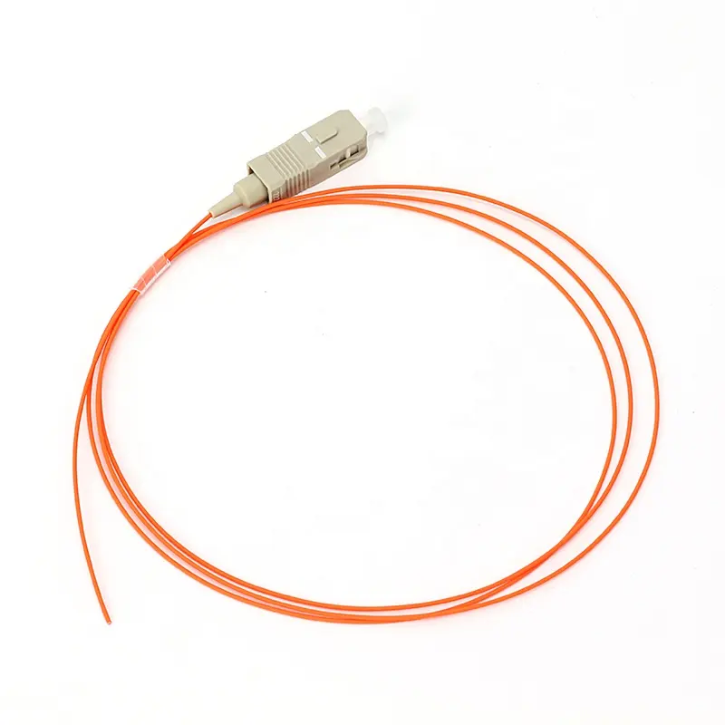 Pigtail 2,0mm 3,0mm fibra óptica MM SC/APC pigtail simplex multimodo