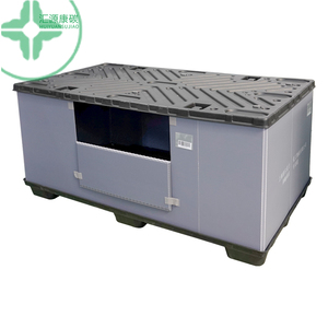 Factory Outlet Heat Proof Durable Cost Efficient Plastic <strong>Logistics</strong> <strong>Containers</strong> Crating Case Pallet Sleeve Box - Product Image 1