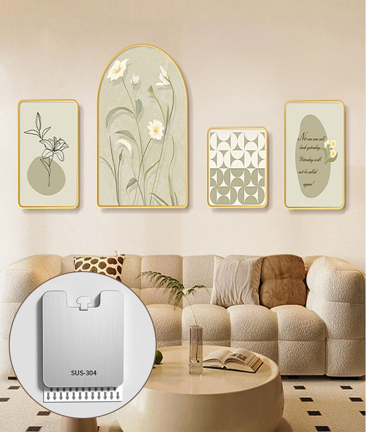 (4-pack) Non marquage autocollant style