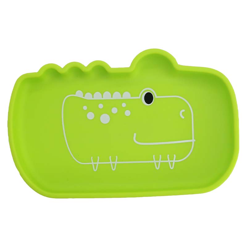 Assiette Crocodile 112 # (Vert Clair)