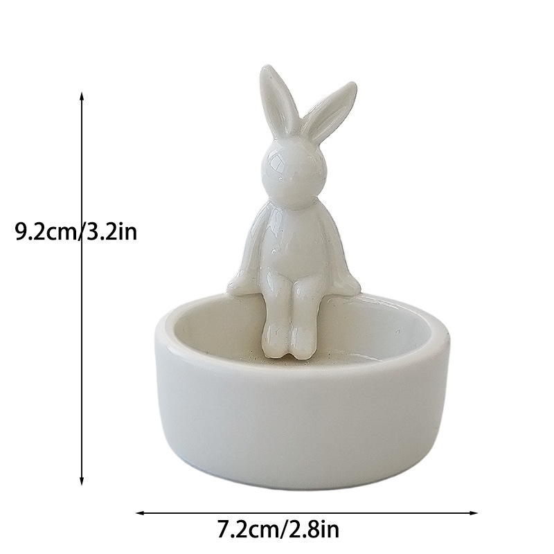 Bougeoir lapin de dessin animé