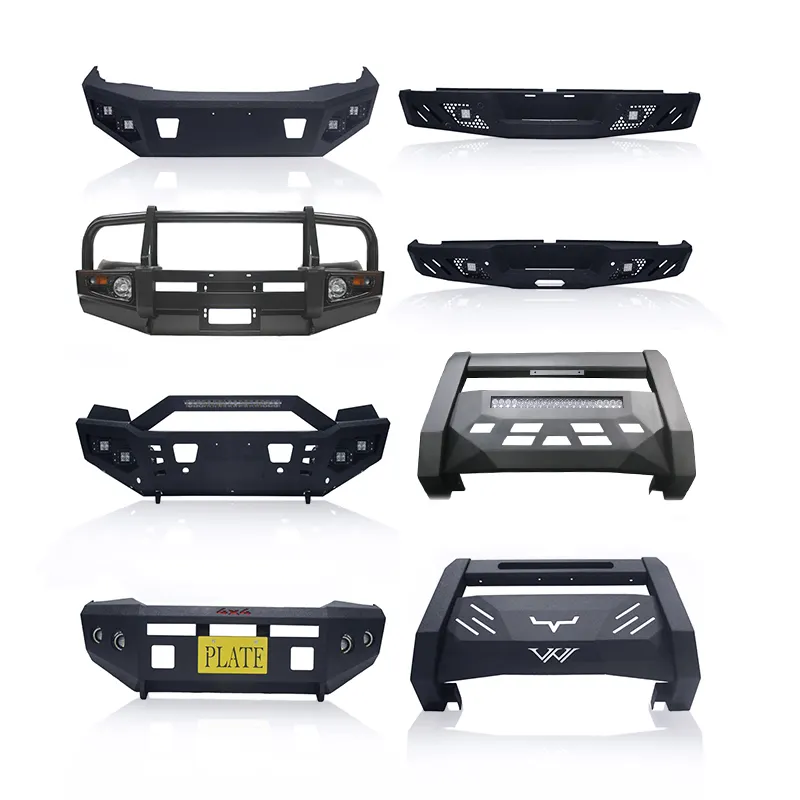 4X4 Xe Tải Thép Bull Bar Bullbar Cho Toyota Hilux Vigo Landcruiser Prado Mitsubishi Pajero Triton Navara Np300 D40 Ford Ranger