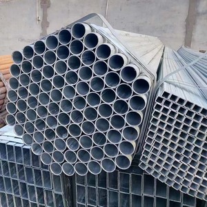 Venda quente Z60 Tubo de aço galvanizado Ms retangular oco Gi <span class=keywords><strong>Pipe</strong></span> Gi tubulação quadrada para construção 6m laminados a frio cor preta