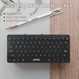 Original Multi Device wired <strong>Keyboard</strong> for MAC, <strong>Simple</strong> <strong>Keyboard</strong> for MacOS <strong>Computers</strong>, IPad, and iPhone - Product Image 2