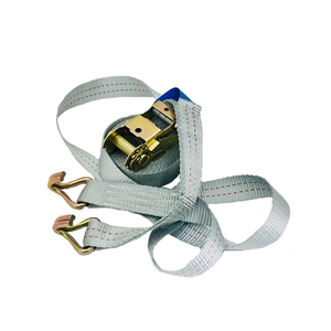 <strong>1.5</strong>&quot; 38mm 4400LBS Lashing Ratchet Tie Down Strap with <strong>Double</strong> <strong>J</strong> <strong>Hook</strong> - Product Image 1