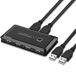 Usb 3.0 2 <strong>Input</strong> 1 Out or 1 <strong>Input</strong> 2 Out Usb <strong>Computer</strong> Share Printer KVM Bidirectional Switcher Selector - Product Image 6